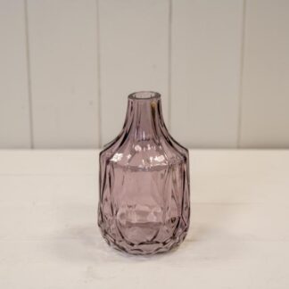 Amethyst Glass Bottle