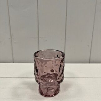 Large Amethyst Textured Candle Holder