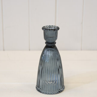 Blue Candle Holder Medium