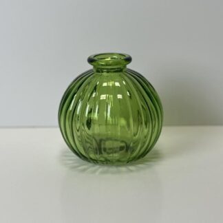 Emerald Green Round Bottle