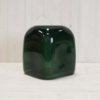 Green Square Bubble Vase