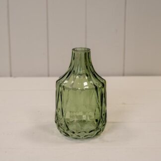 Vintage Green Glass Bottle