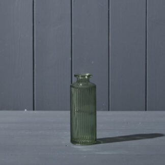 Vintage Green Glass Bottle