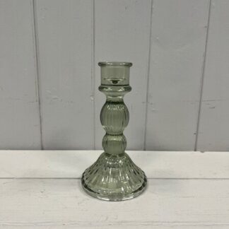 Medium Vintage Green Decorative Candle Holder