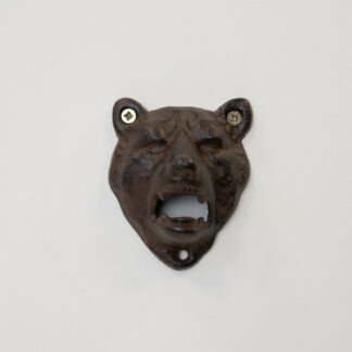 Cast iron bear bottle opener