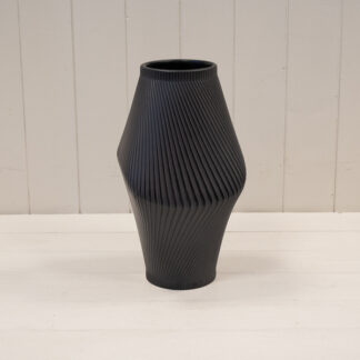 Modern Graphite Sculptural Vase