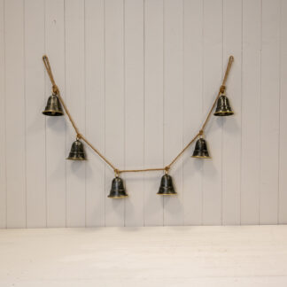 Metal Hanging Bell Garland