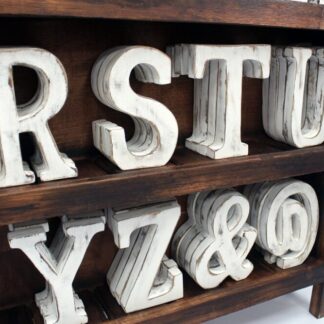 Shabby Chic Letters Starter Pack