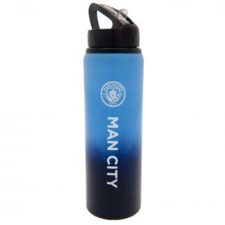 Manchester City FC 750ml Fade Aluminium Drinks Bottle