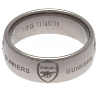 Arsenal FC Super Titanium Ring
