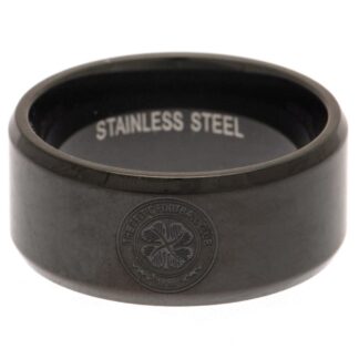 Celtic FC Black IP Ring