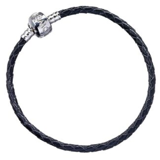 Harry Potter Leather Charm Bracelet Black