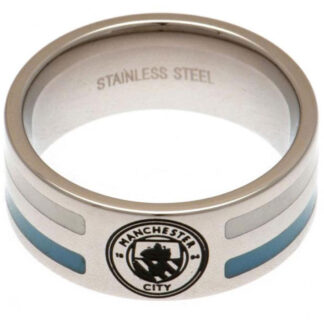 Manchester City FC Colour Stripe Ring