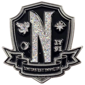 Wednesday Nevermore Pin Badge
