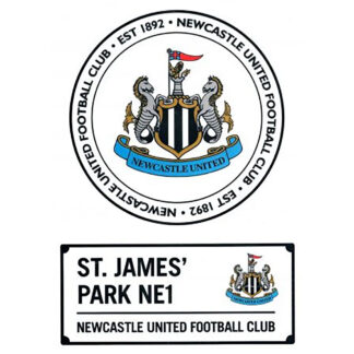 Newcastle United FC A4 Car Decal