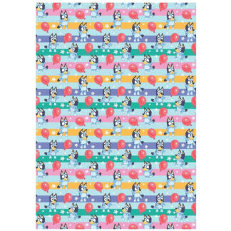 Bluey Balloon Gift Wrap
