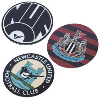 Newcastle United FC 3pk Retro Fridge Magnet Set