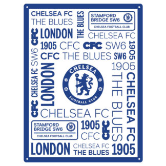 Chelsea FC Large Montage Sign