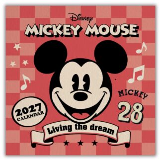 Mickey Mouse Square Calendar 2027