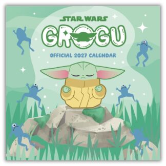 Star Wars: The Mandalorian Grogu Square Calendar 2027