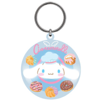 Cinnamoroll PVC Spinner Keyring