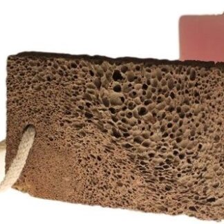 Volcanic Foot Stone -Square Soap Shape