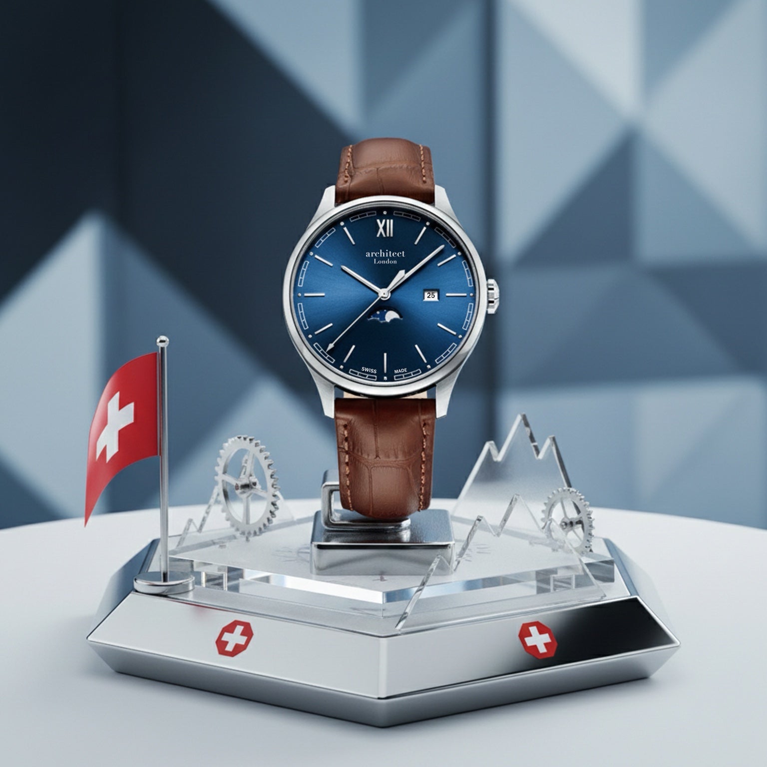Architect London Montreux – Personalised Swiss Made Men’s Watch