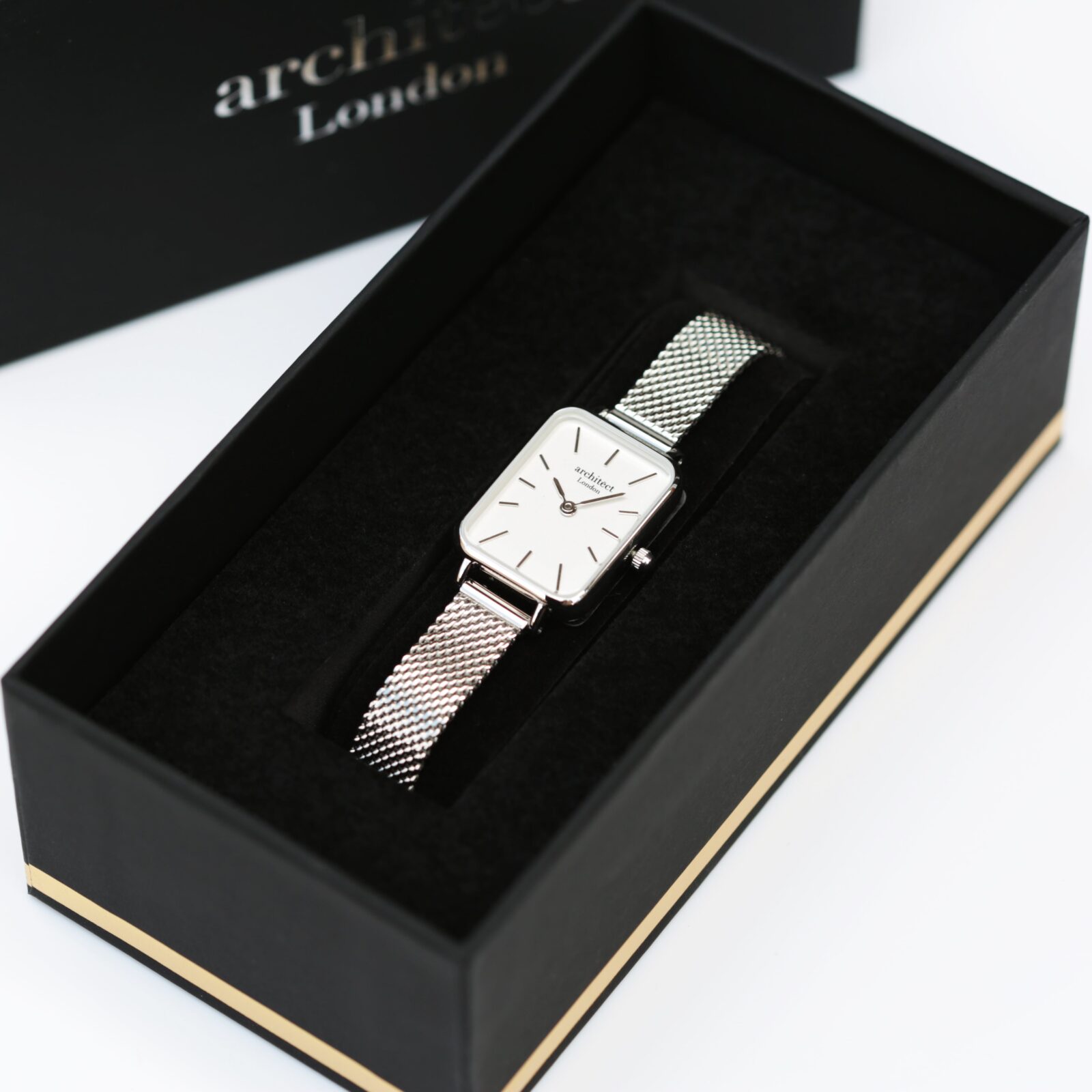 Ladies Architēct Lille - Cloud Silver - Handwriting Engraving