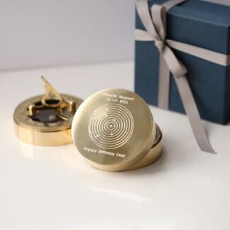 Planets Aligned Nautical Sundial Compass