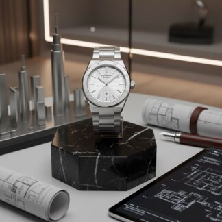 Personalised Men’s Watch – Architect London - Borough Collection - Soho (White / Silver Dial)