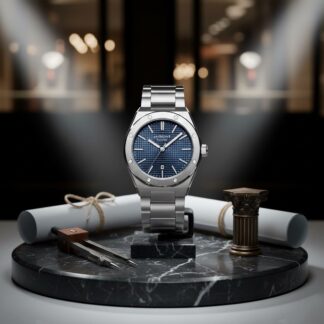 Personalised Men’s Watch – Architect London - Borough Collection - Mayfair (Deep Blue Dial)