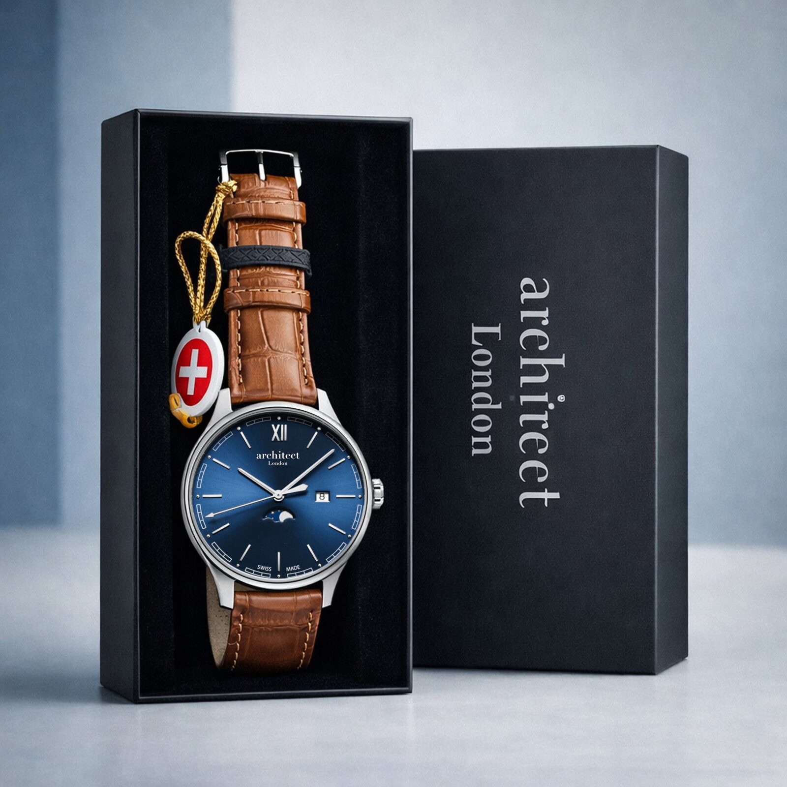 Architect London Montreux – Own Handwriting Engraved Swiss Watch
